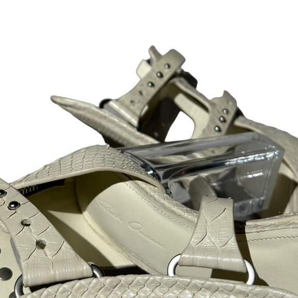 Rick Owens $3,000 Python Spartan Gladiator heel - Picture 6 of 10